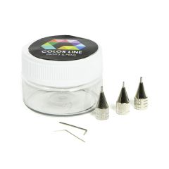 Color Line Pens Tip Set Large Medium Small Glass Fusing Supplies